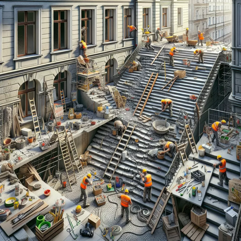 remont schodów Warszawa